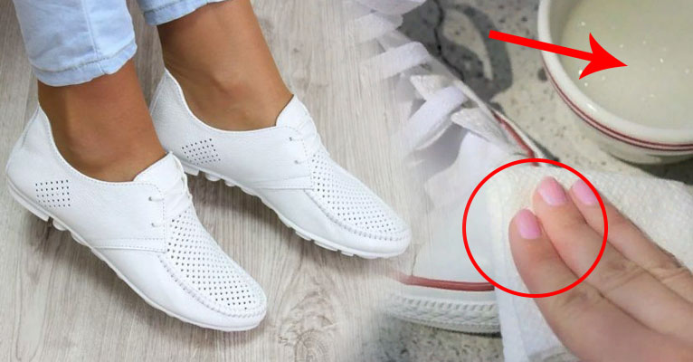 Эффективные Способы очищения белой обуви