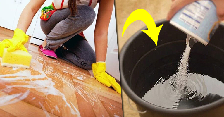 Зачем некоторые женщины моют пол с солью?