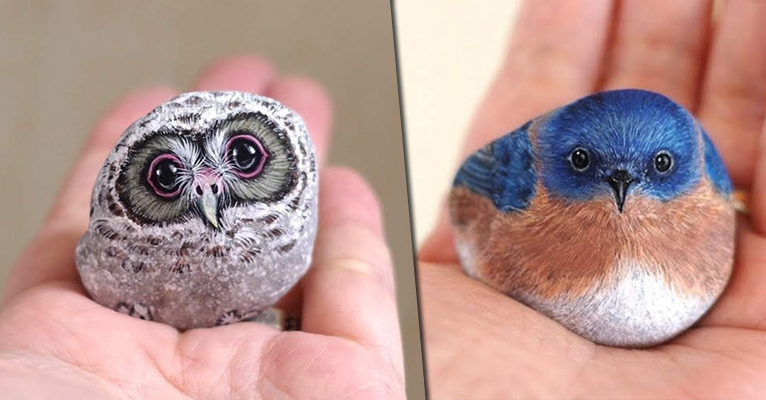 Просто волшебство: японка превращает камни в очаровательных животных